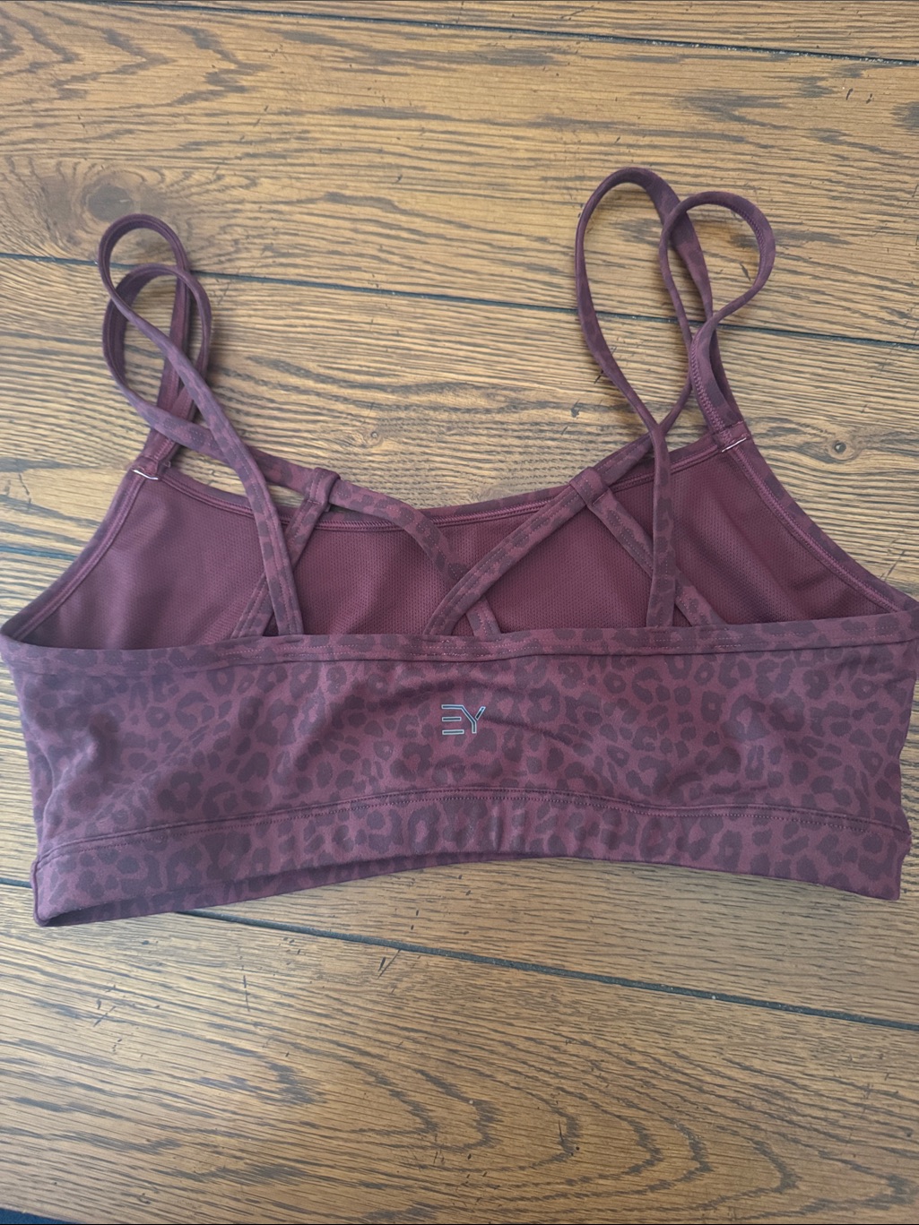 Everyday Yoga, L , Leopard-Print Stretch Sports Bra, New — image 2 of 3